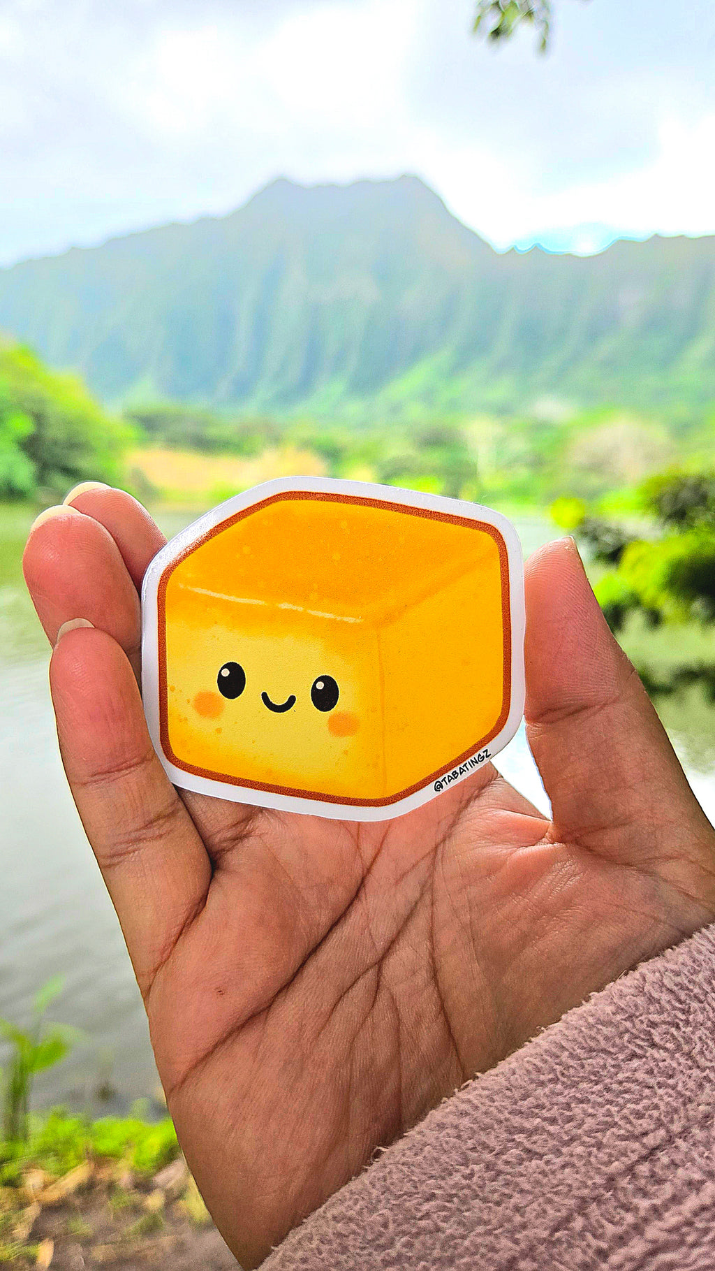 Butter Mochi Sticker