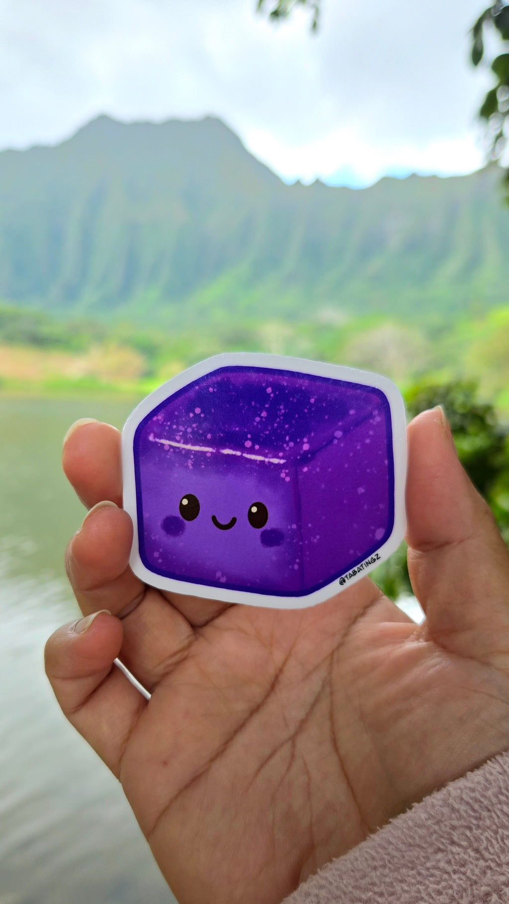 Ube Butter Mochi Sticker