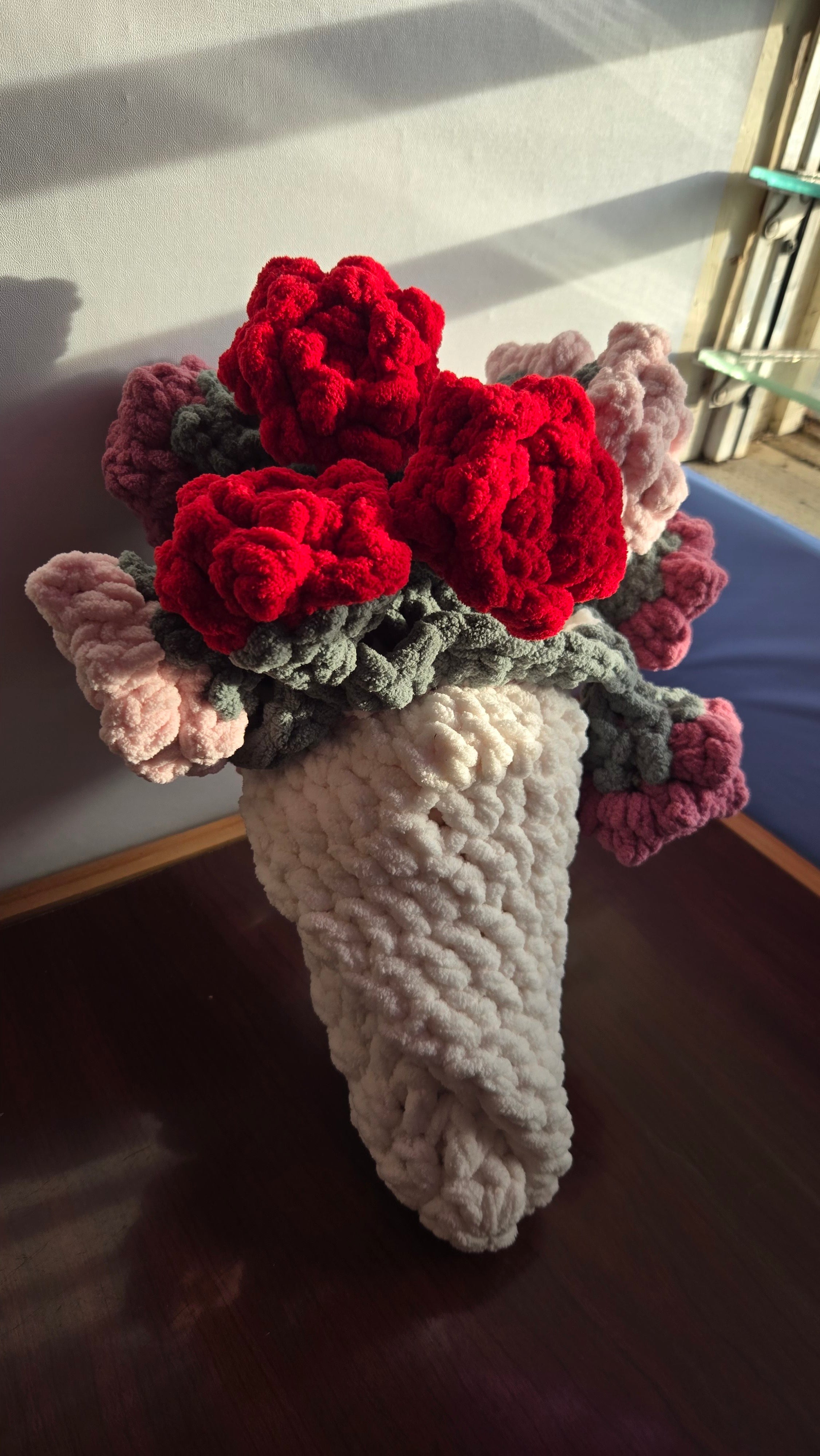 Crochet Flower Bouquet/Blanket