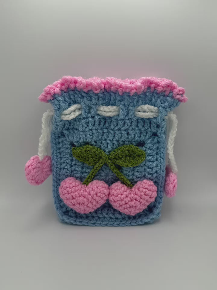 Sweetheart Blue Pouch